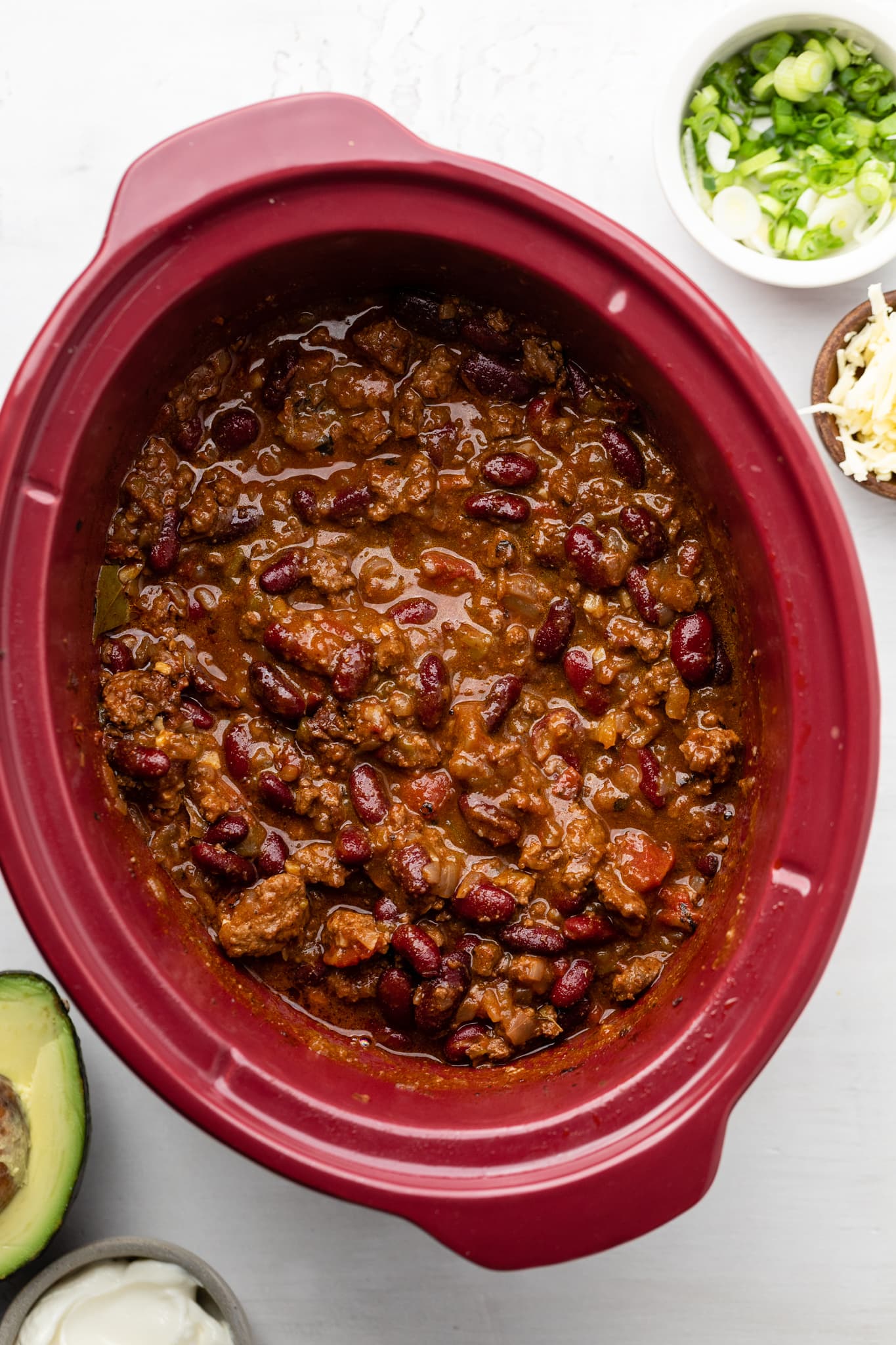 Healthy Slow Cooker Chili - All the Healthy Things