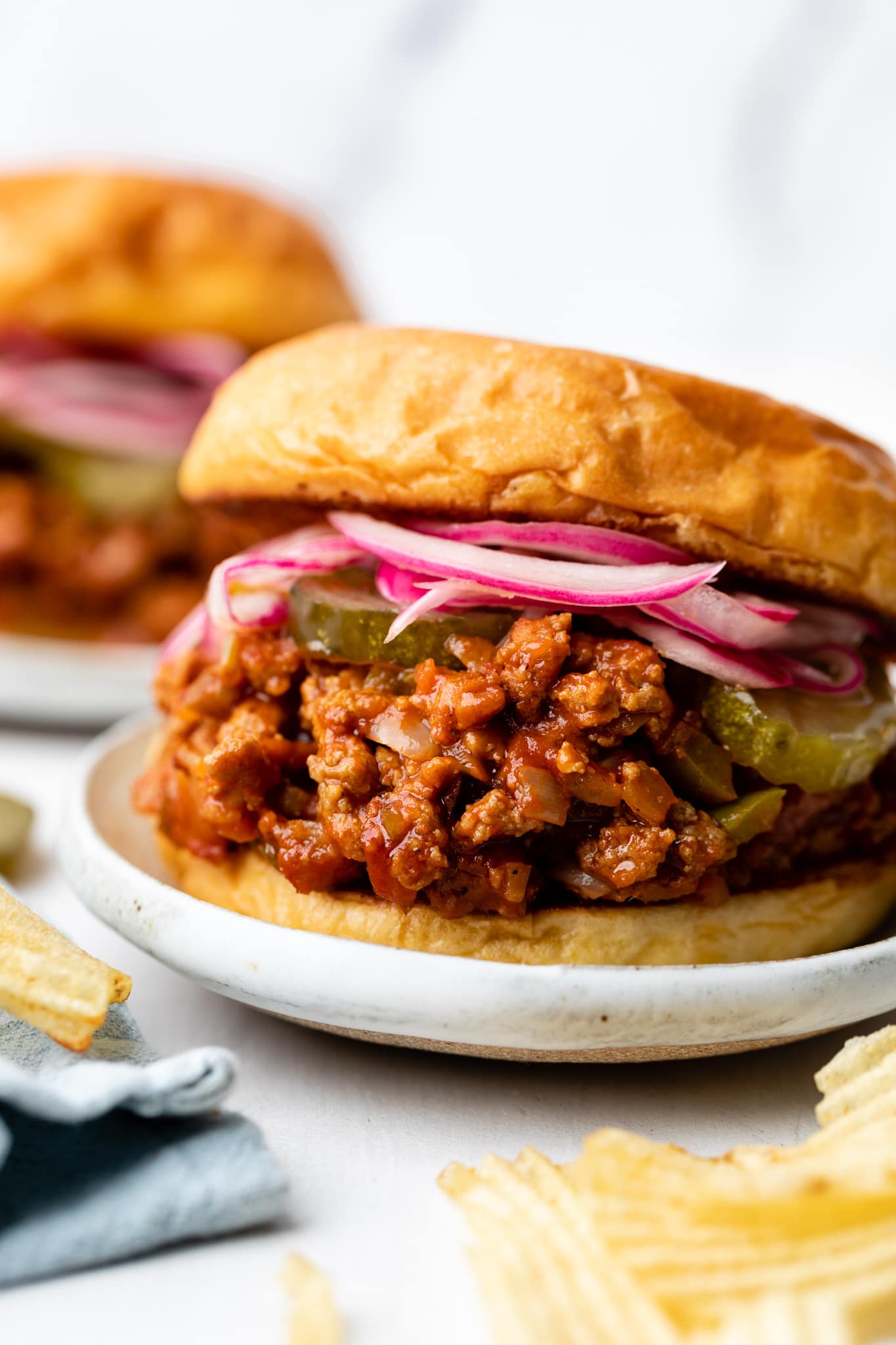 Turkey Sloppy Joes All The Healthy Things