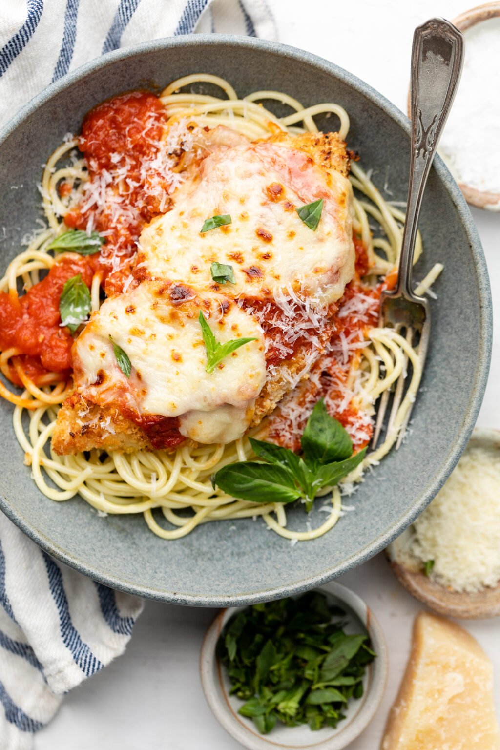 Baked Chicken Parmesan - All the Healthy Things