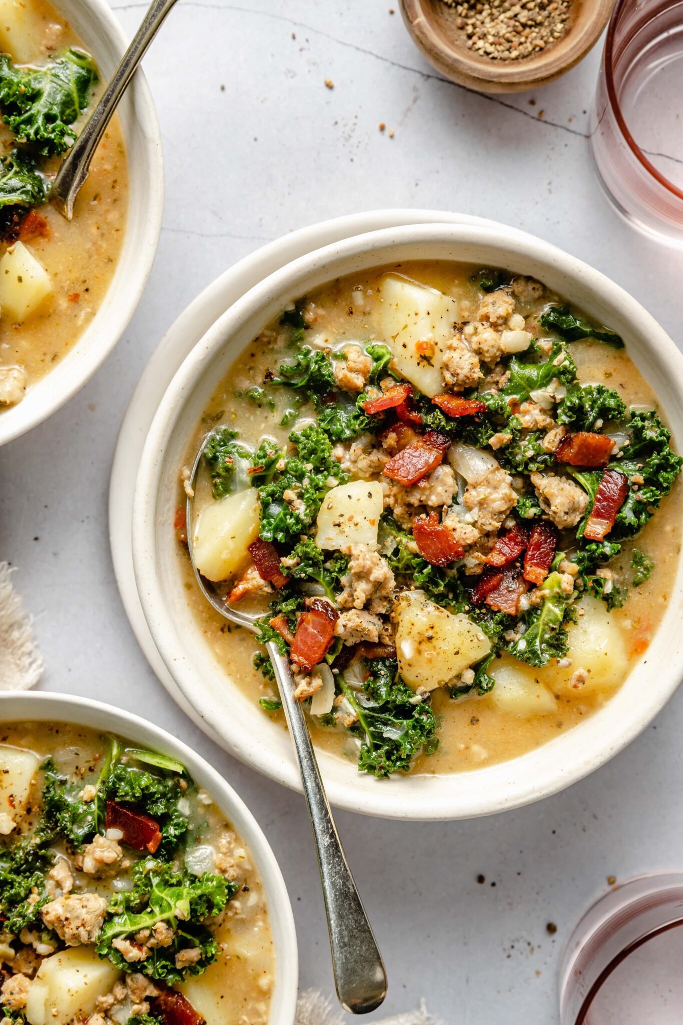 Whole30 Zuppa Toscana Soup - All the Healthy Things