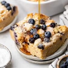 Blueberry French Toast Casserole