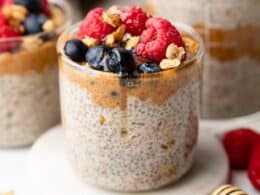 Blueberry Chia Pudding (with Almond Milk)- Whole Lotta Yum