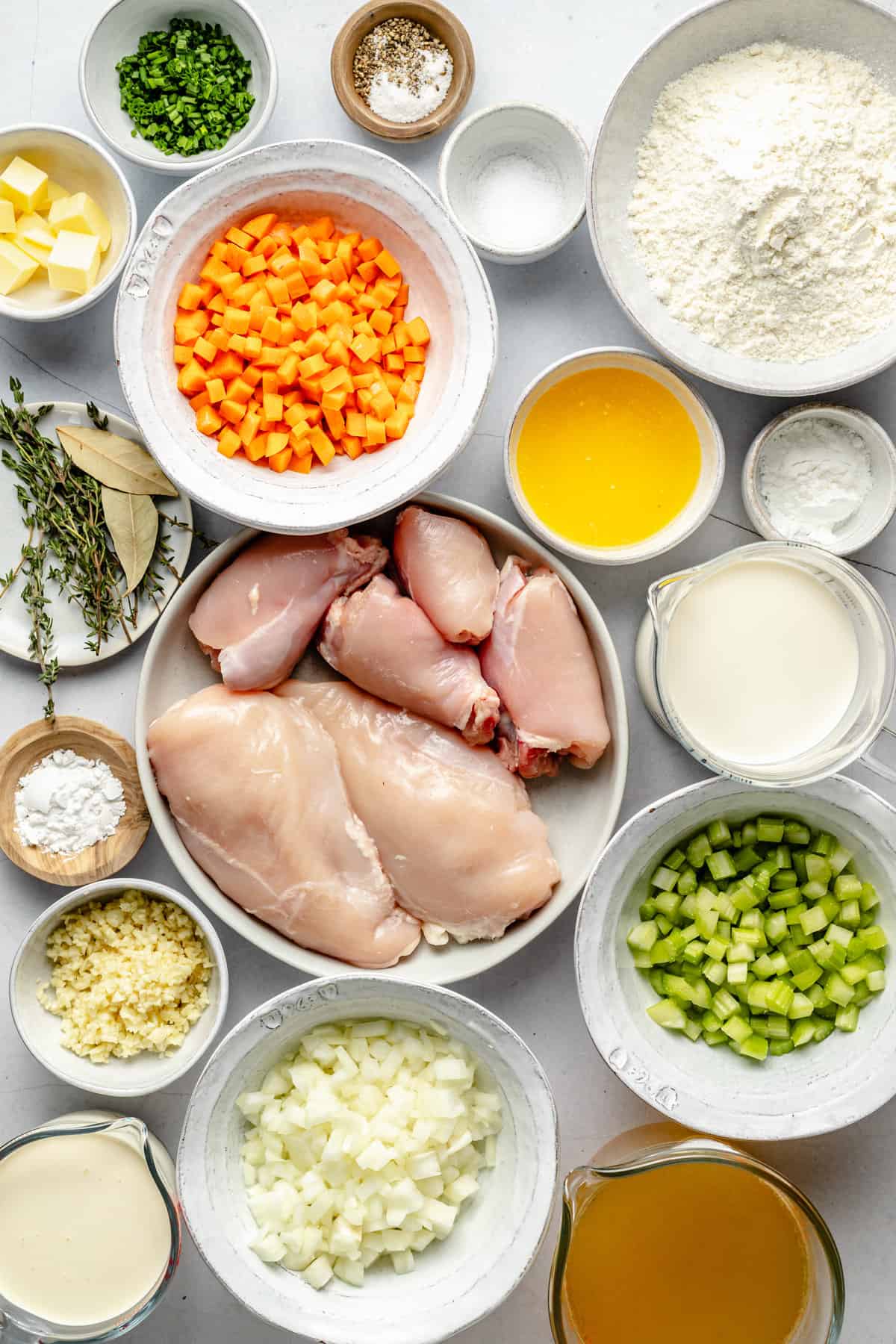 gluten free chicken and dumpling ingredients