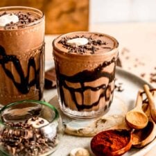 Healthy Chocolate Peanut Butter Smoothie
