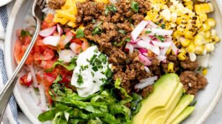 Taco Meal Prep Bowls - A High Volume Recipe to Stay Full Longer