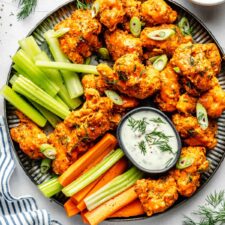 Air Fryer Buffalo Cauliflower