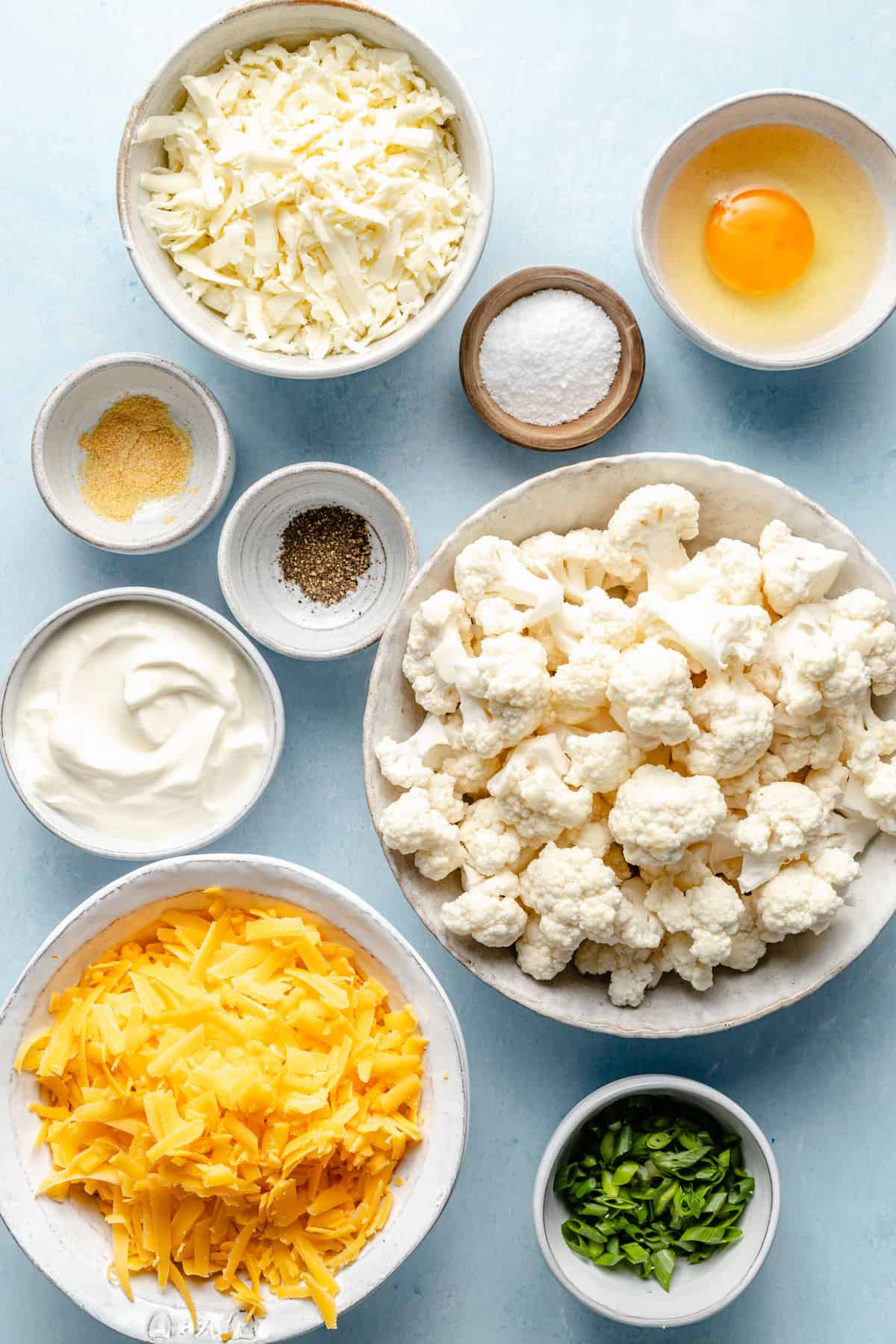 cauliflower Mac and cheese ingredients