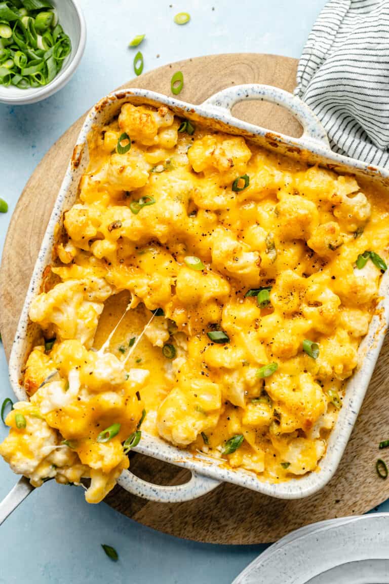 Cauliflower Mac and Cheese - All the Healthy Things