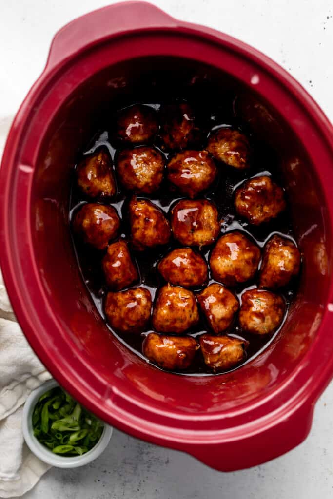 meatballs in slow cooker
