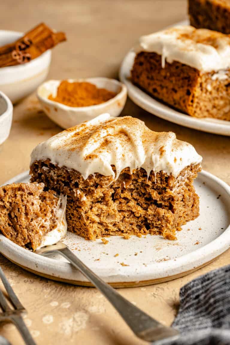 Brown Butter Banana Cake with Cream Cheese Frosting
