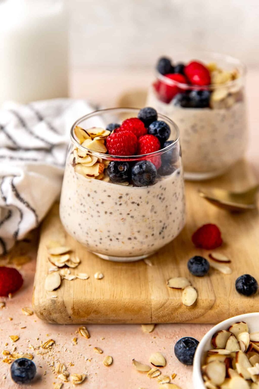 High Protein Overnight Oats - All the Healthy Things