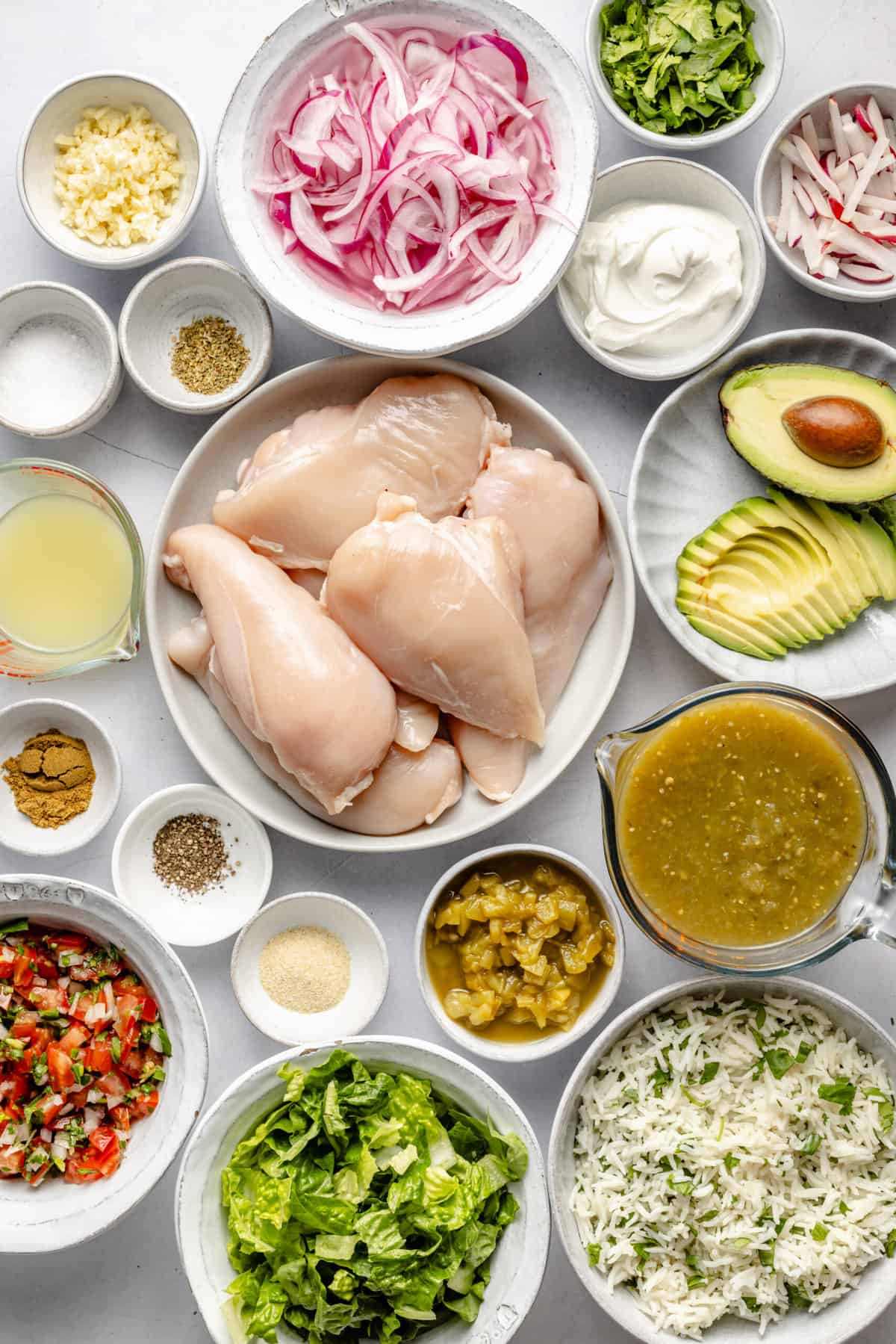 Slow Cooker Salsa Verde Chicken All the Healthy Things