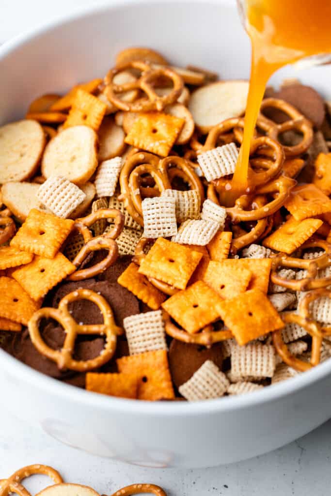 Homemade Chex Mix - All the Healthy Things