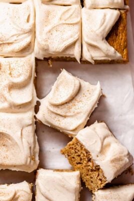 slices of apple cake