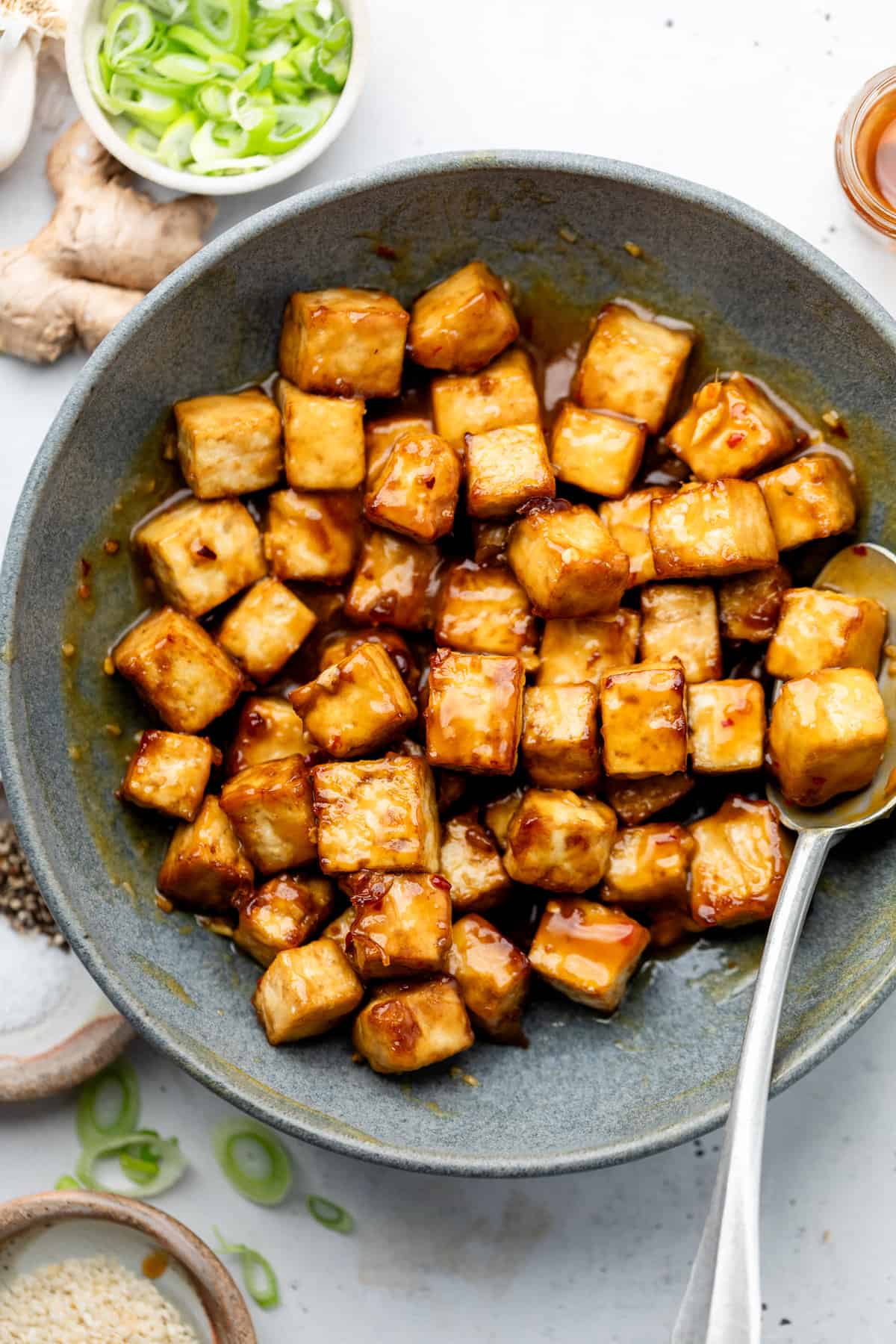 tofu in sauce