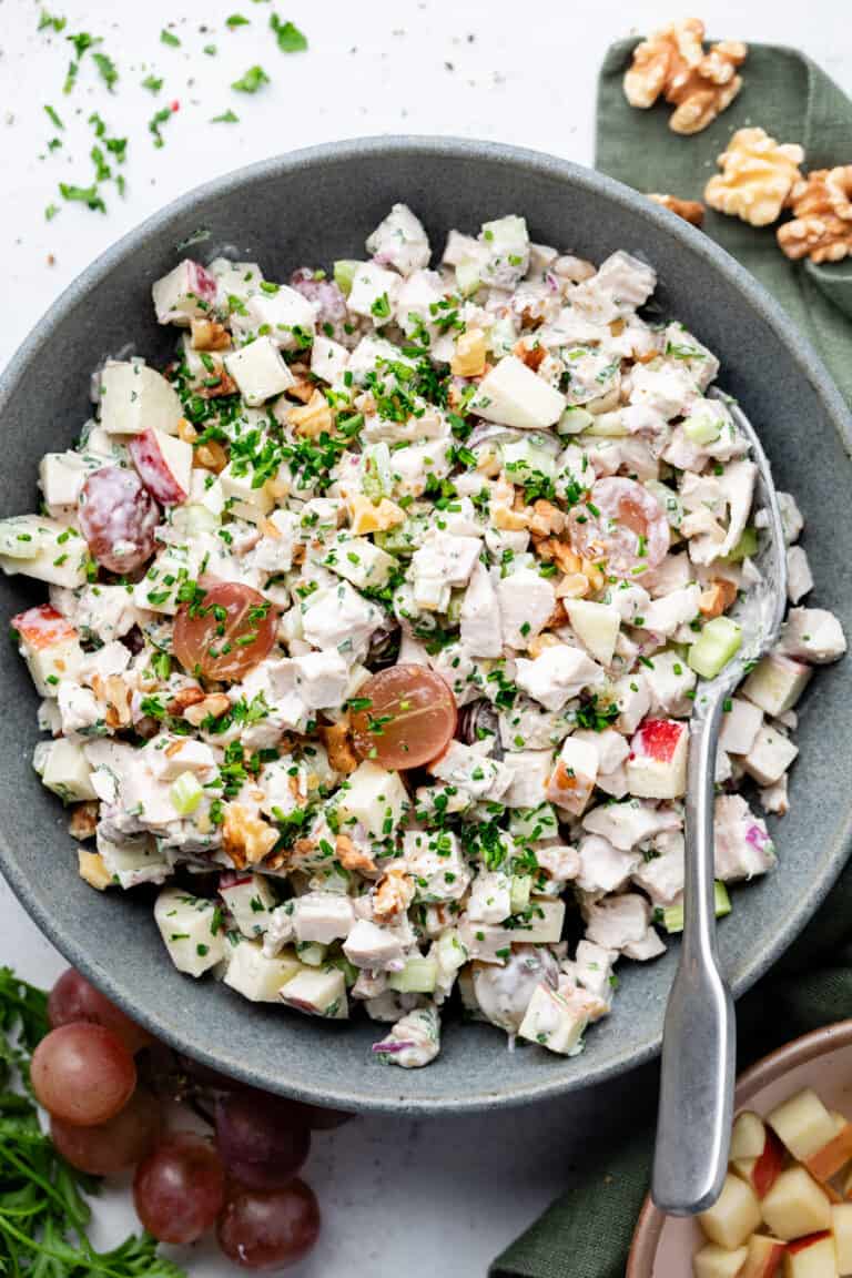 Waldorf Chicken Salad - All the Healthy Things