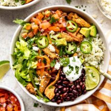 Chicken Fajita Bowls