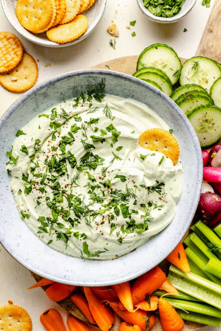 5-Minute Cottage Cheese Dip