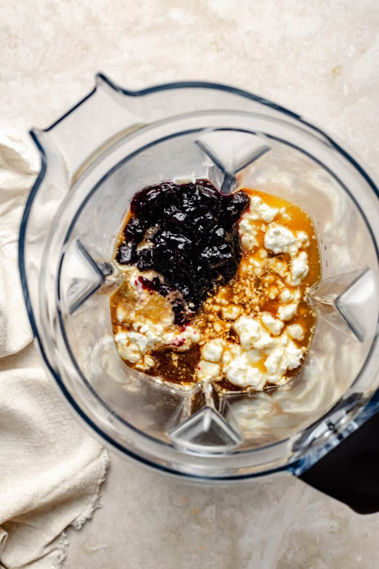 Lemon Blueberry Cottage Cheese Ice Cream All the Healthy Things