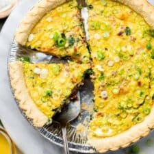 Spinach Bacon Quiche