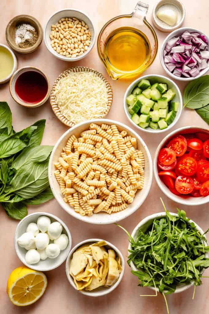 pesto pasta salad ingredients