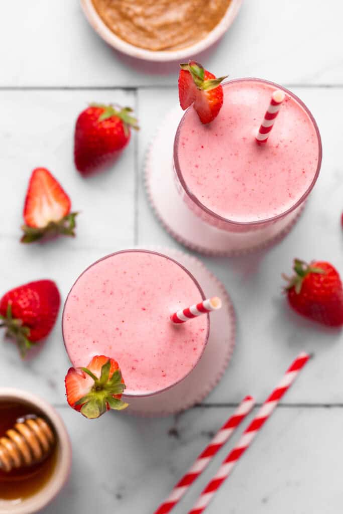 Strawberry Smoothie All The Healthy Things