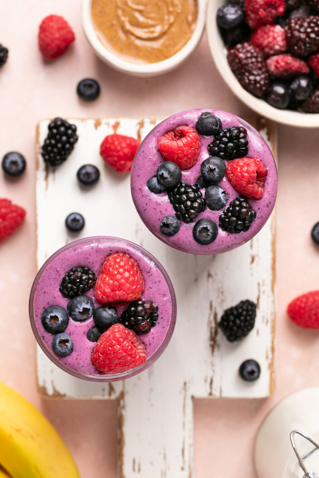 High Protein Smoothie Recipe (6 Ingredients) - All the Healthy Things