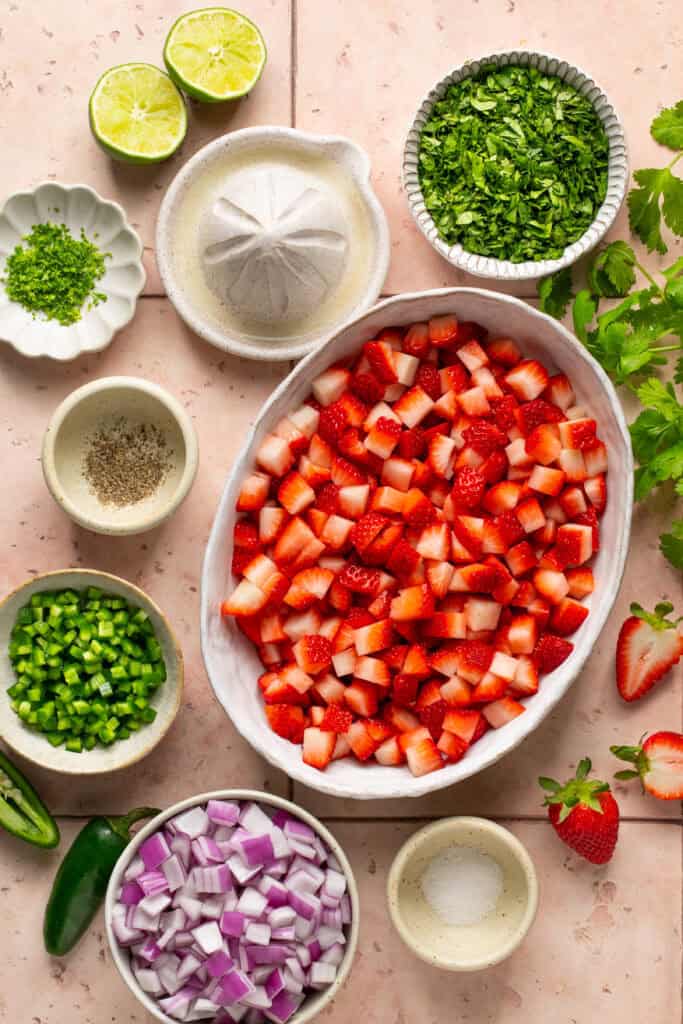 strawberry salsa ingredients