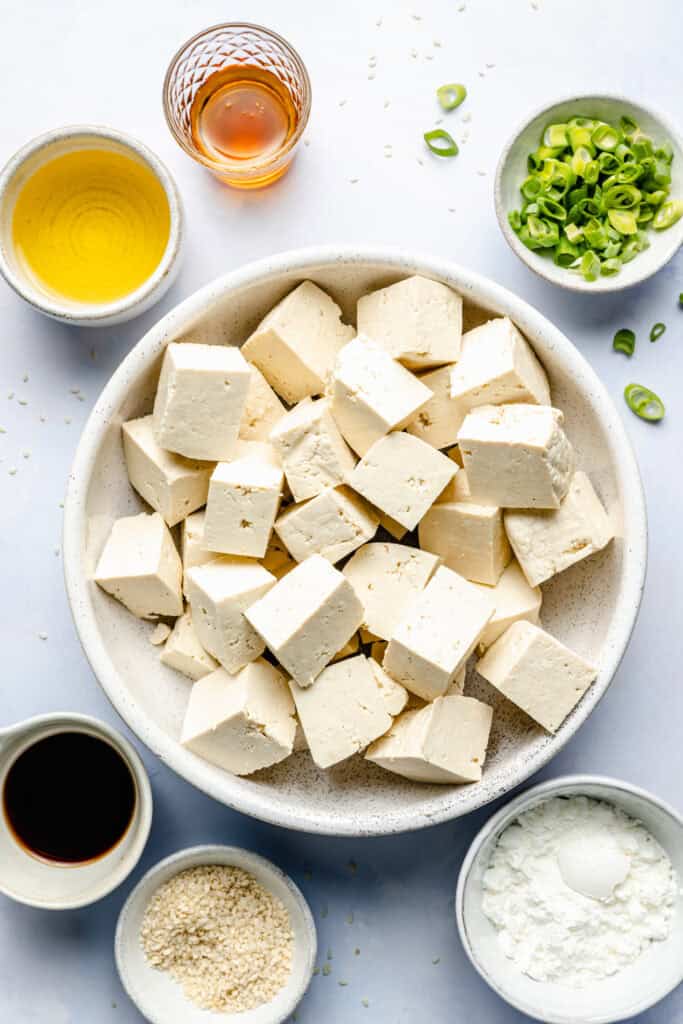 ingredients in small bowls