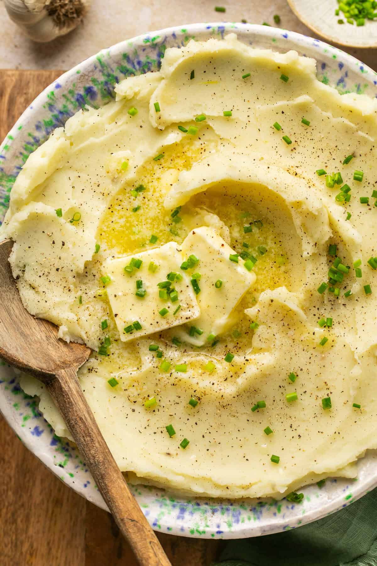 Dairy Free Mashed Potatoes - All the Healthy Things