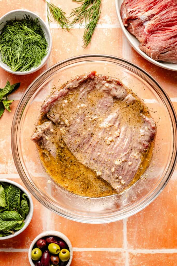 Mediterranean steak marinade hotsell