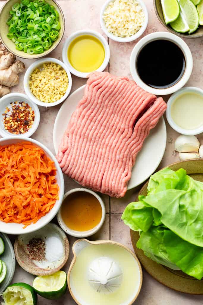 lettuce wrap ingredients