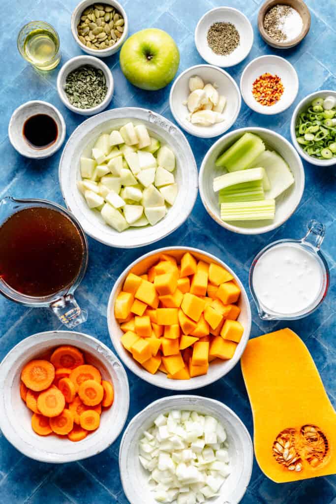 butternut squash soup ingredients