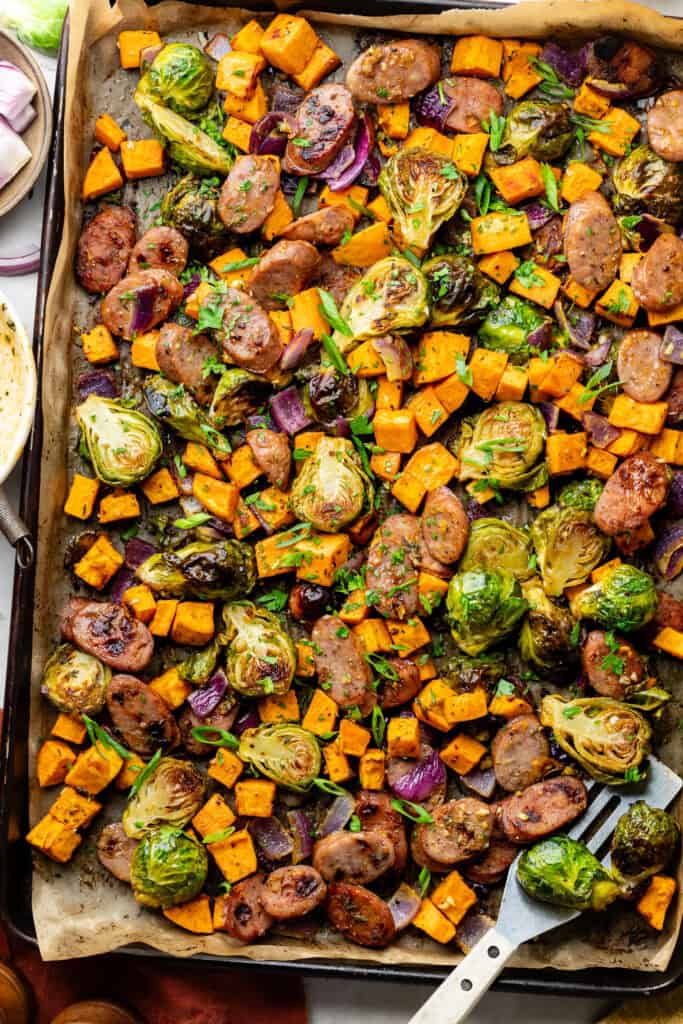 fall sheet pan dinner