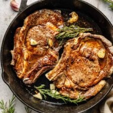 Cast Iron Skillet Steak