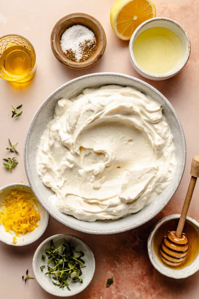 whipped ricotta ingredients