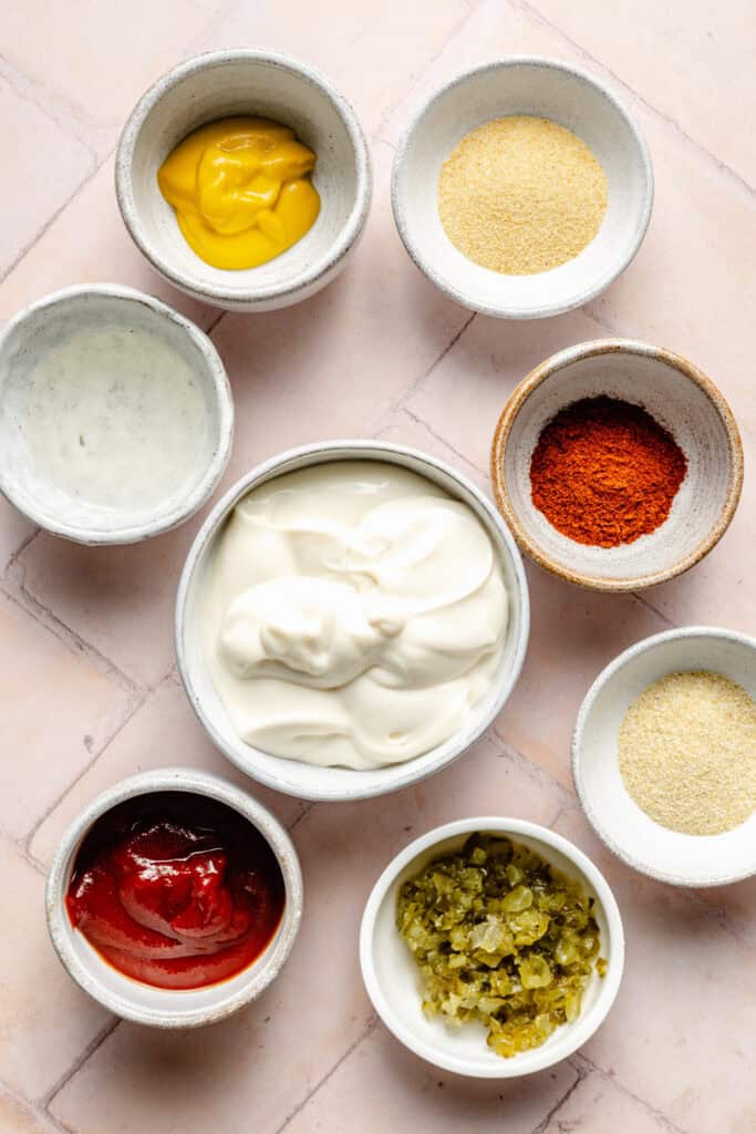 burger sauce ingredients