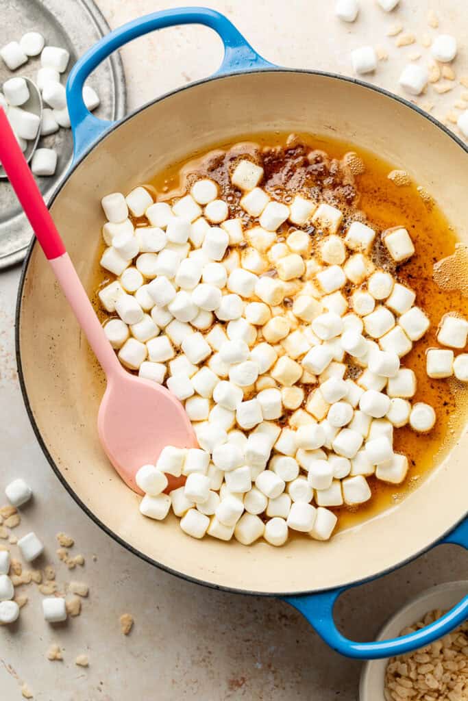 marshmallows added brown butter