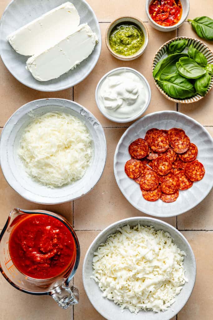 pizza dip ingredients