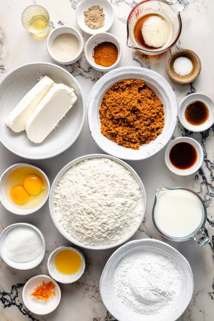 cinnamon roll ingredients