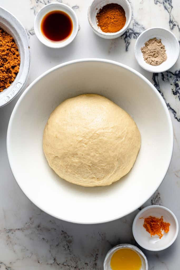 dough in bowl