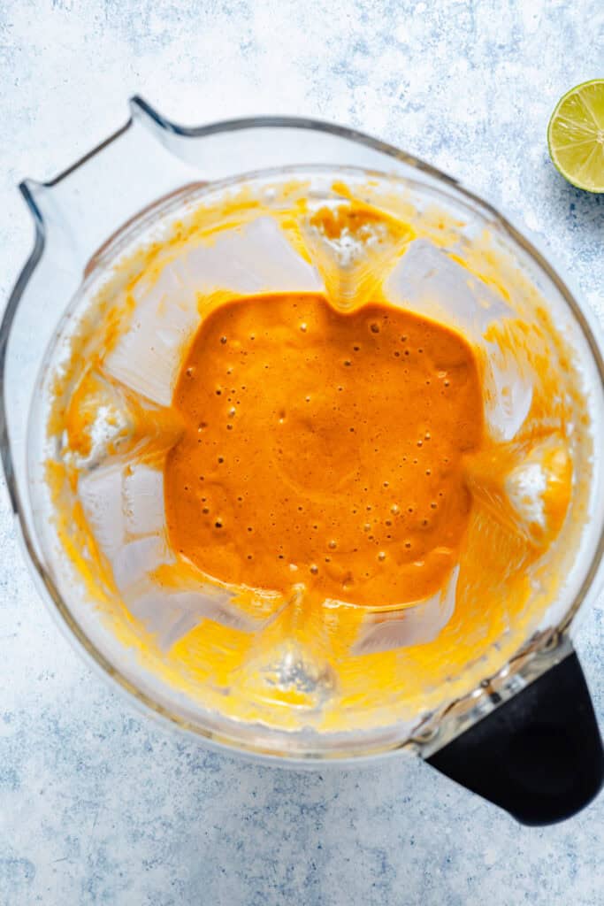 chipotle dressing in blender