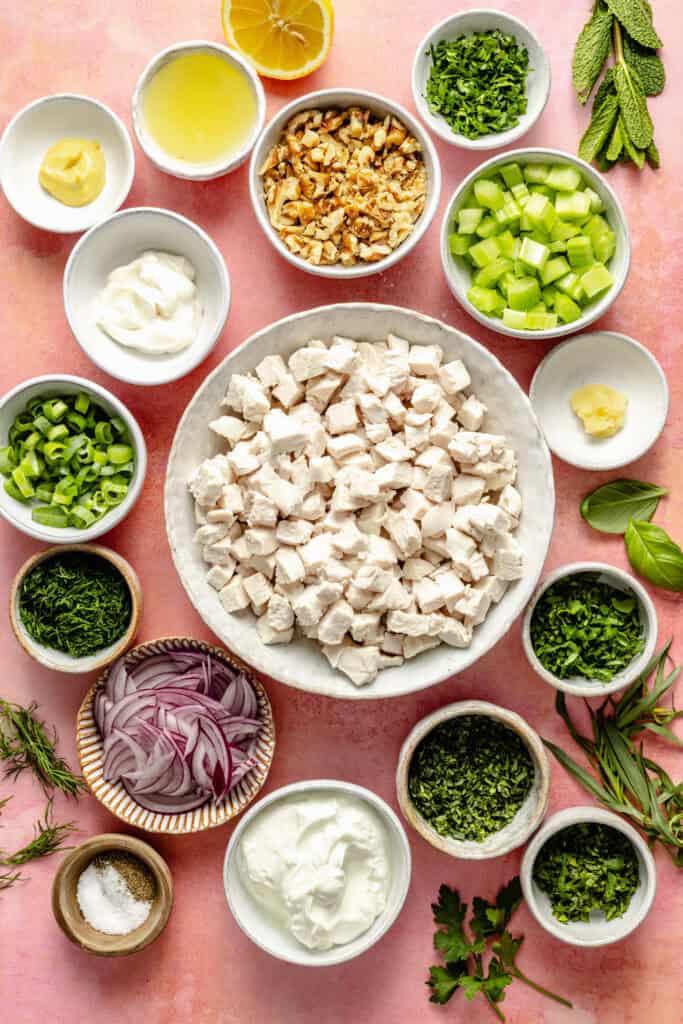 green goddess chicken salad ingredients