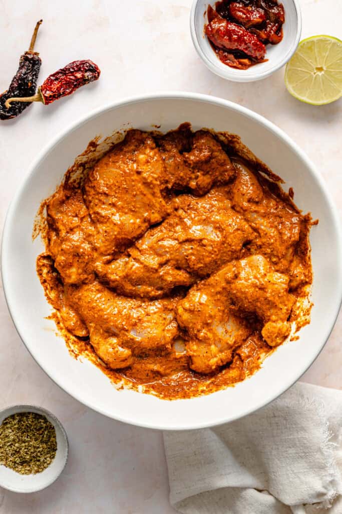 chipotle chicken in marinade