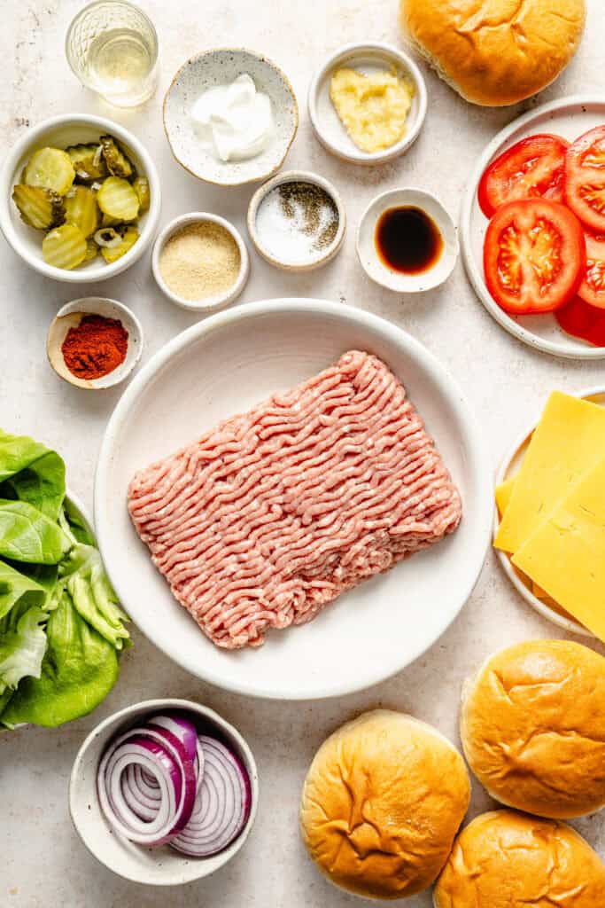 turkey burger ingredients