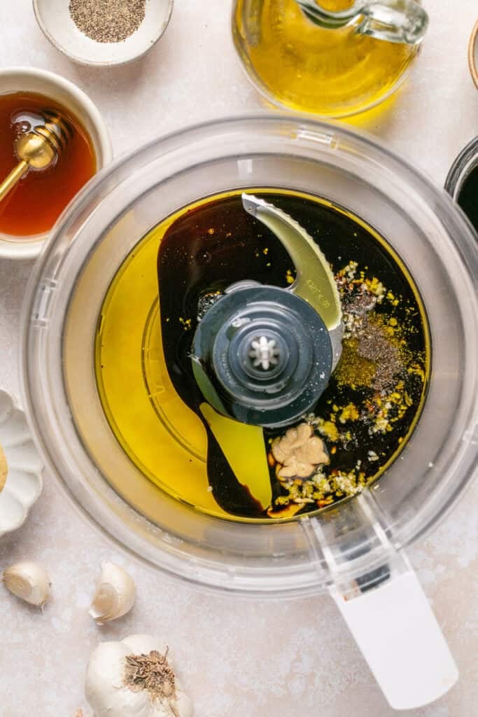 ingredients in food processor