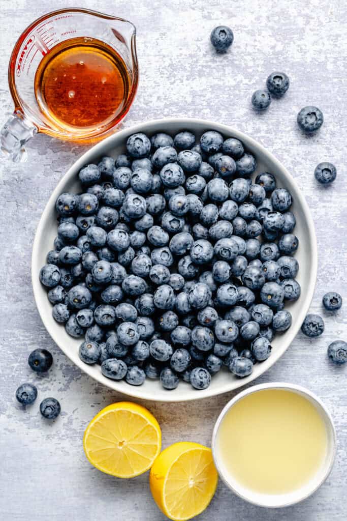 blueberry jam ingredients