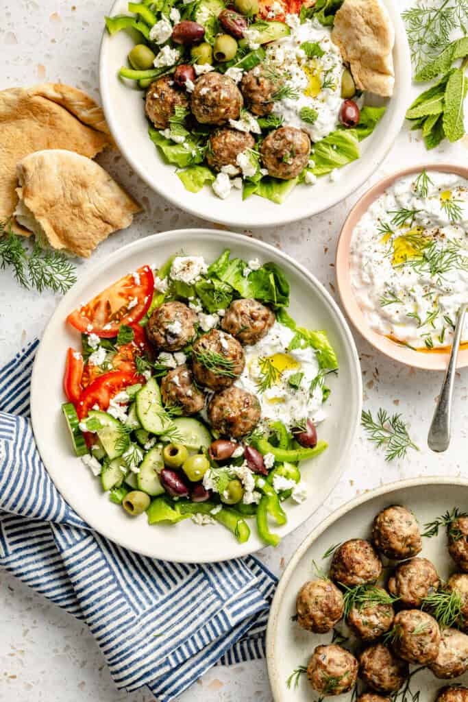 meatballs served in bowl
