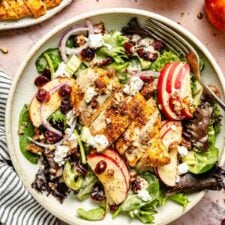 Apple Salad with Hot Honey Vinaigrette
