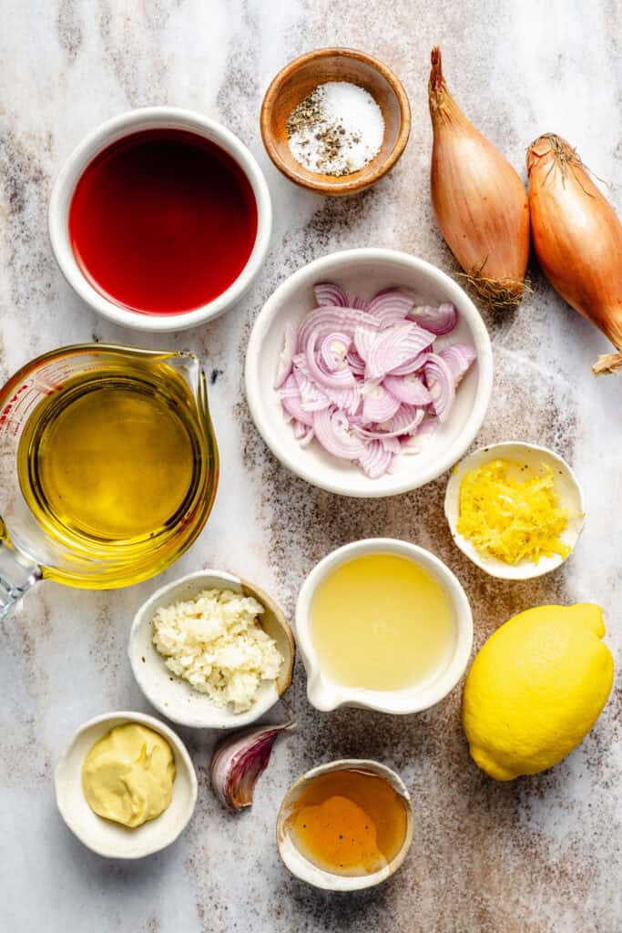 shallot dressing ingredients